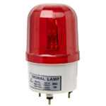 Φάρος περιστρεφόμενος 230V κόκκινος 10W 150mm
